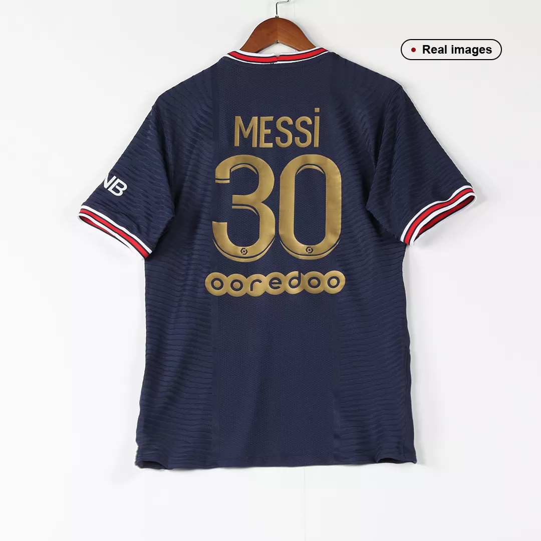 PSG Jersey Custom Messi #30 Soccer Jersey Home 2021/22 - bestsoccerstore