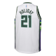 Milwaukee Bucks Jersey Jrue Holiday #21 NBA Jersey 2021/22