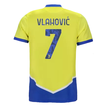 Juventus Jersey Custom Third Away VLAHOVIĆ #7 Soccer Jersey 2021/22 - bestsoccerstore