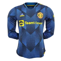 Manchester United Jersey Custom Third Away Soccer Jersey 2021/22 - bestsoccerstore