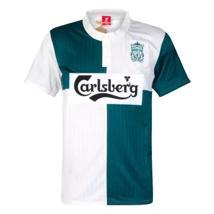 Liverpool Jersey Custom Away Soccer Jersey 1995/96 - bestsoccerstore