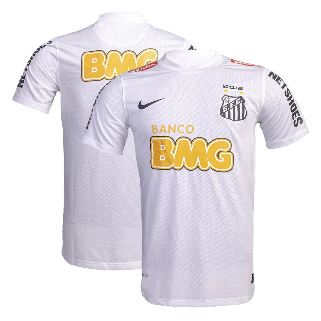 Santos FC Jersey Custom Home Soccer Jersey 2012 - bestsoccerstore