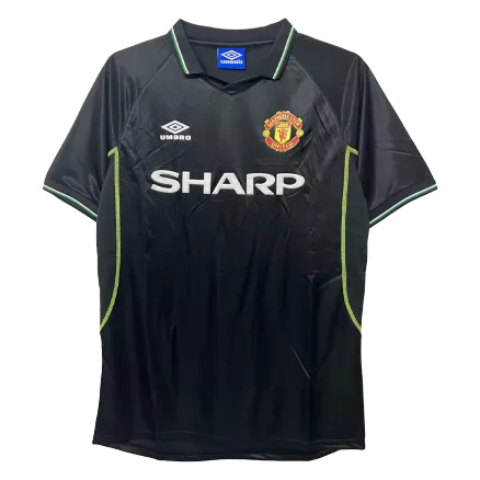Manchester United Jersey Custom Third Away Soccer Jersey 1998 - bestsoccerstore