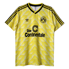 Borussia Dortmund Jersey Home Soccer Jersey 1988