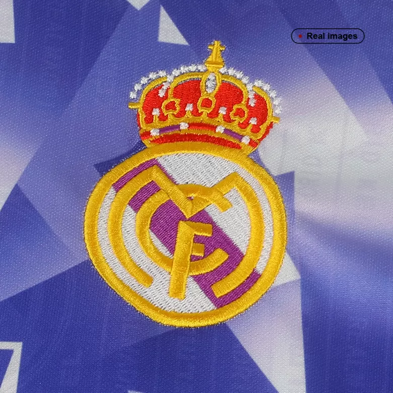 Real Madrid Retro Jersey Third Away Soccer Shirt 1996/97 - bestsoccerstore