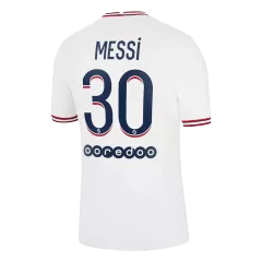 PSG Jersey Custom Fourth Away Messi #30 Soccer Jersey 2021/22 - bestsoccerstore