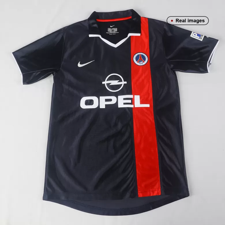 PSG Retro Jersey Home Soccer Shirt 2001/02 - bestsoccerstore