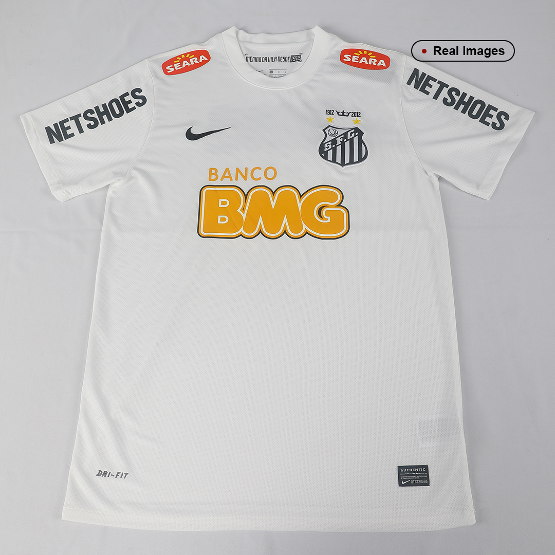 Santos FC Jersey Custom Home Soccer Jersey 2012 - bestsoccerstore