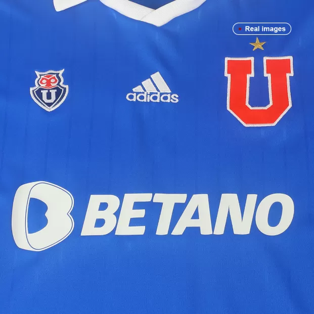 Kid's Adidas Club Universidad de Chile Home Soccer Jersey Kit(Jersey+Shorts)  2022