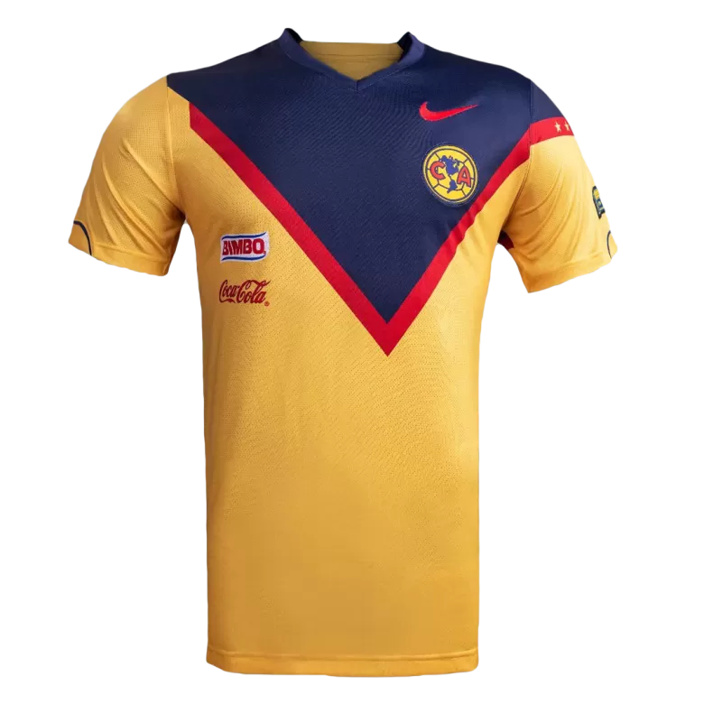 Nike FIT Dry Club America Soccer Jersey Coca Cola Bimbo Corona Men's  Size M Blue