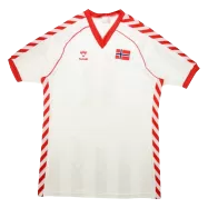 Norway Jersey Away Soccer Jersey 1984 - bestsoccerstore