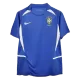 Brazil Jersey Custom Away Soccer Jersey 2002 - bestsoccerstore