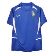 Brazil Jersey Away Soccer Jersey 2002 - bestsoccerstore