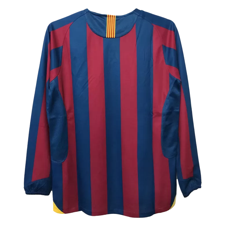 Barcelona Jersey Custom Home Soccer Jersey 2005/06 - bestsoccerstore