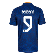 Real Madrid Jersey Custom Away BENZEMA #9 Soccer Jersey 2021/22