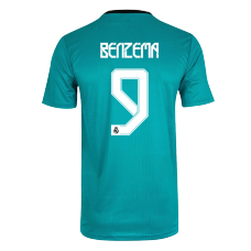 Real Madrid Jersey Custom Third Away BENZEMA #9 Soccer Jersey 2021/22