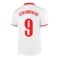 Poland Jersey Custom Home LEWANDOWSKI #9 Soccer Jersey 2020 - bestsoccerstore