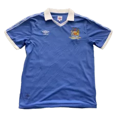 Manchester City Jersey Home Soccer Jersey 1981/82 - bestsoccerstore