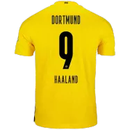 Borussia Dortmund Jersey Custom Home Erling Haaland #9 Soccer Jersey 2020/21 - bestsoccerstore