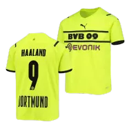 Borussia Dortmund Jersey Custom Erling Haaland #9 Soccer Jersey 2021/22 - bestsoccerstore