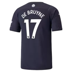 Manchester City Jersey Custom Third Away Kevin De Bruyne #17 Soccer Jersey 2021/22 - bestsoccerstore