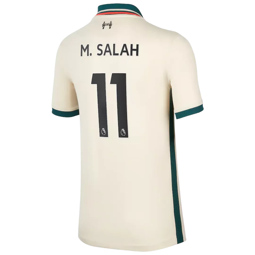 Liverpool Jersey Custom Away M. SALAH #11 Soccer Jersey 2021/22 - bestsoccerstore