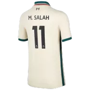 Liverpool Jersey Custom Away Mohamed Salah #11 Soccer Jersey 2021/22 - bestsoccerstore