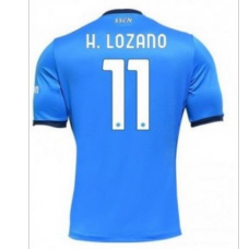 Napoli Jersey Custom Home Hirving Lozano #11 Soccer Jersey 2021/22