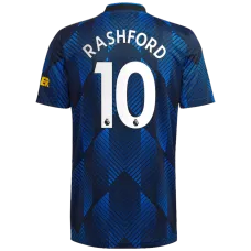 Manchester United Jersey Custom Third Away Marcus Rashford #10 Soccer Jersey 2021/22 - bestsoccerstore
