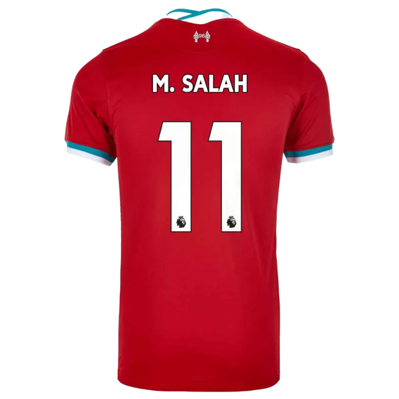 Liverpool Jersey Custom Home Mohamed Salah #11 Soccer Jersey 2020/21