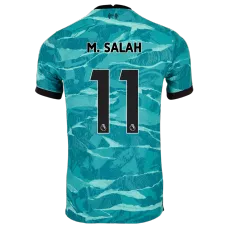 Liverpool Jersey Custom Away Mohamed Salah #11 Soccer Jersey 2020/21 - bestsoccerstore