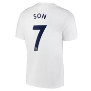 Tottenham Hotspur Jersey Custom Home Son Heung Min #7 Soccer Jersey 2021/22 - bestsoccerstore