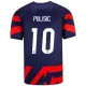 USA Jersey Custom Christian Pulisic #10 Soccer Jersey Away 2021/22 - bestsoccerstore