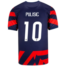 USA Jersey Custom Christian Pulisic #10 Soccer Jersey Away 2021/22