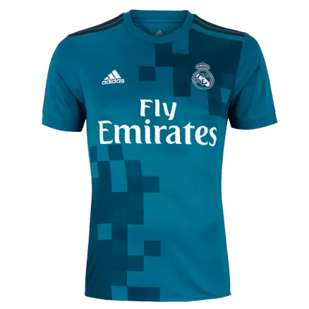 Real Madrid Retro Jersey Away Soccer Shirt 2017/18 - bestsoccerstore