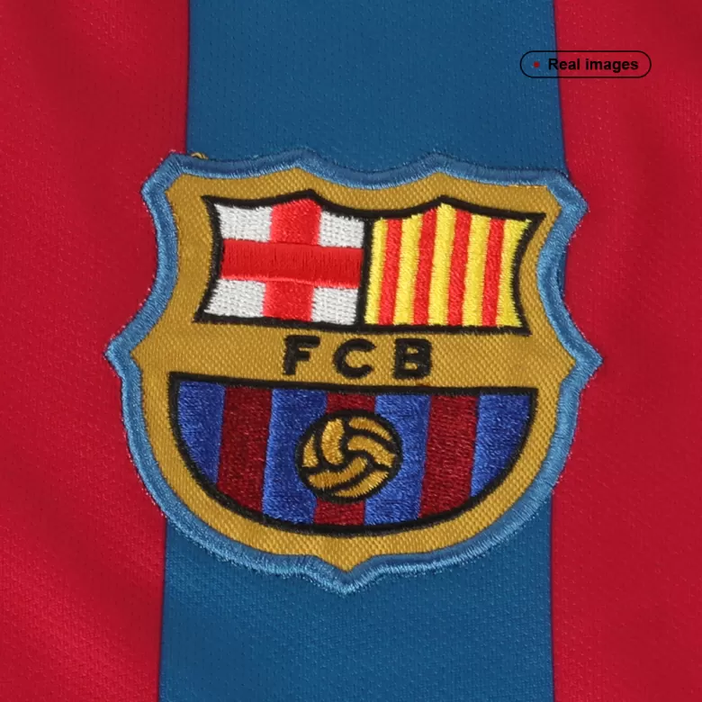 Barcelona Jersey Custom Home Soccer Jersey 2005/06 - bestsoccerstore