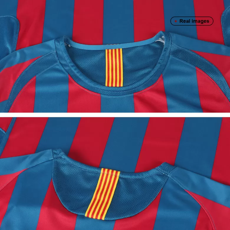 Barcelona Jersey Custom Home Soccer Jersey 2005/06 - bestsoccerstore