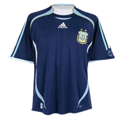 Argentina Jersey Custom Away Soccer Jersey 2006 - bestsoccerstore