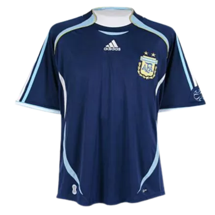Argentina Jersey Custom Away Soccer Jersey 2006 - bestsoccerstore