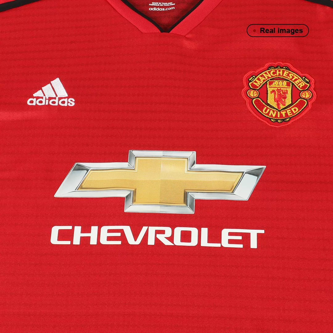 Manchester United Jersey Custom Home Soccer Jersey 2018/19 - bestsoccerstore