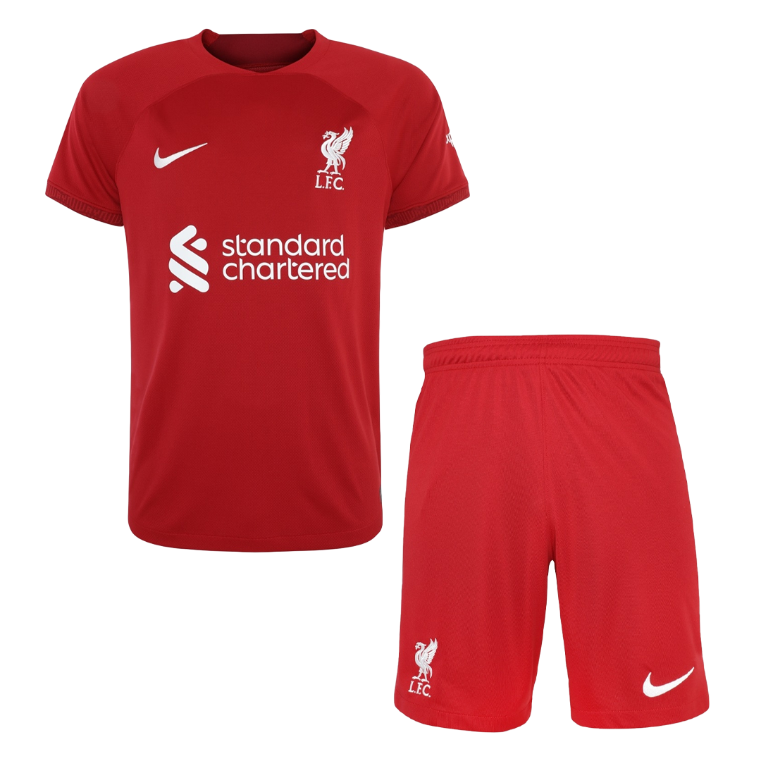 Men's Replica Nike Luis Diaz Liverpool Home Jersey 22/23