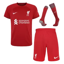 Mohamed Salah Liverpool 23/24 Youth Home Jersey by Nike - Youth M