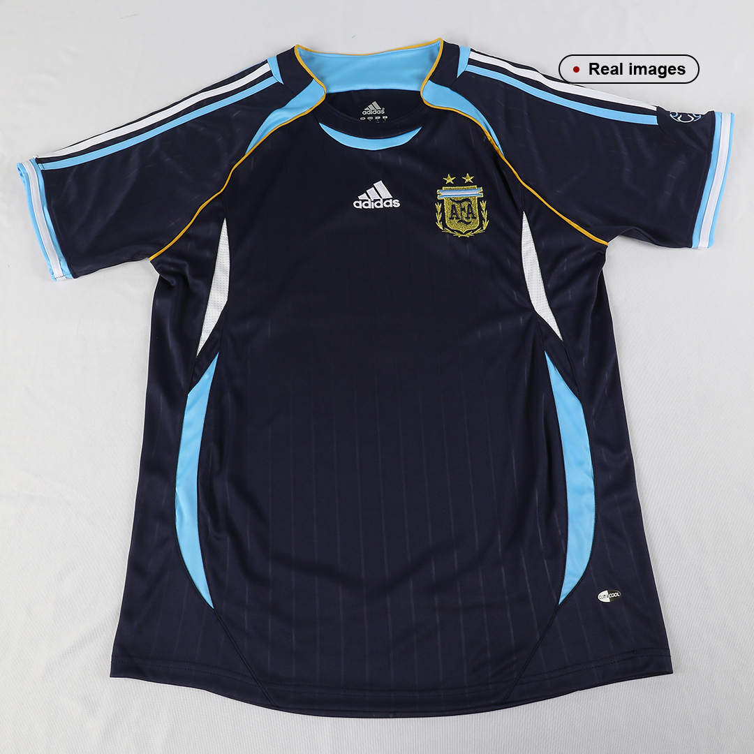 Argentina Jersey Custom Away Soccer Jersey 2006 - bestsoccerstore