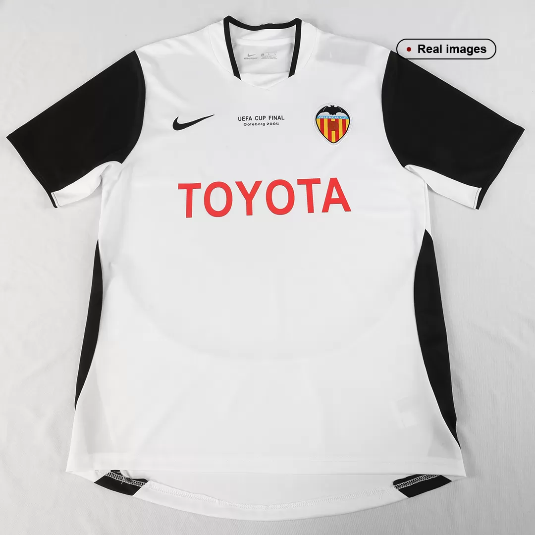 Valencia Jersey Home Soccer Jersey 03 04