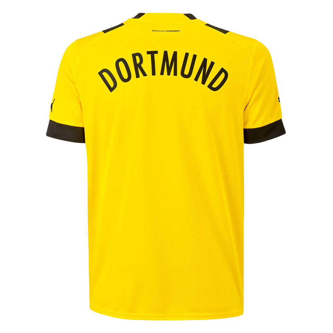 Borussia Dortmund Jersey Custom BELLINGHAM #22 Soccer Jersey Home