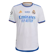 Real Madrid Jersey Custom Home Soccer Jersey 2021/22 - UCL Final Version White - bestsoccerstore