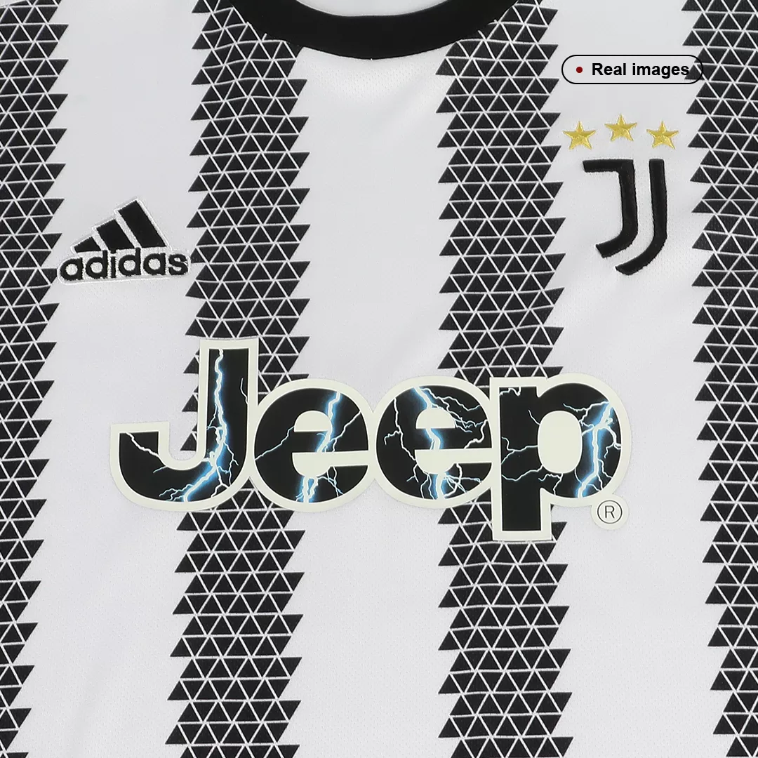 Juventus Jersey Custom Home DI MARIA #22 Soccer Jersey 2022/23 - bestsoccerstore