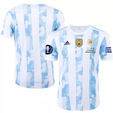 Argentina Finalissima Jersey Custom Home Soccer Jersey 2022