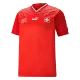 Switzerland Home Soccer Jersey Custom World Cup Jersey 2022 - bestsoccerstore
