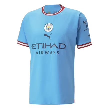 Manchester City Jersey Custom Home Soccer Jersey 2022/23 - bestsoccerstore